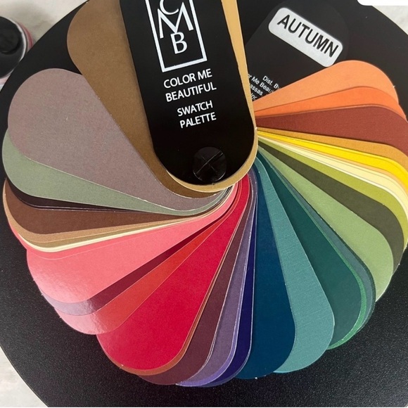 VINTAGE Color Me Beautiful Swatch Fans for color analysis. Four Seasons. - Picture 4 of 8